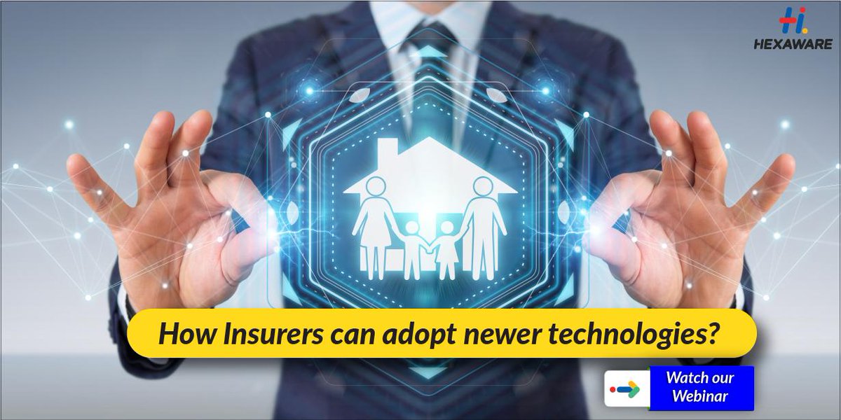 HexawareGlobal's tweet image. Witness the changing face of a leading insurer to become digital first. Watch the webinar now bit.ly/2lHIuFv
#IntelligentAutomation #InsuranceOperations #HiPAS