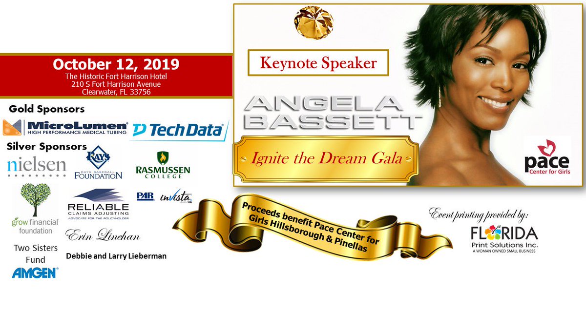 We are SO EXCITED about our 2019 Ignite the Dream Gala Saturday, OCTOBER 12th. JOIN Ms. ANGELA BASSETT in support of middle&amp;high school girls in the greater Tampa Bay Region. Sponsorships &amp; Tickets: pacecenter.org/hillsborough-i…
Ads in our commemorative journal: pacecenter.org/hillsborough-i…