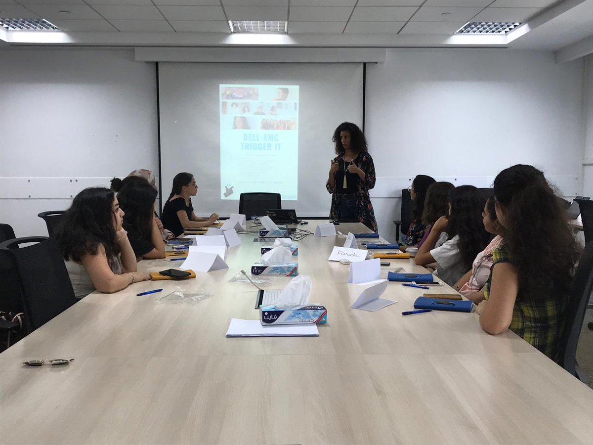 dahabgalal's tweet photo. Had the pleasure to host the first #GPWIA event with @hegazyy_mohamed targeting school girls and encouraging them to choose a career in STEM #DELLEMCTriggerIT #PSSCairo #PSS https://t.co/ojWK1Cddb1