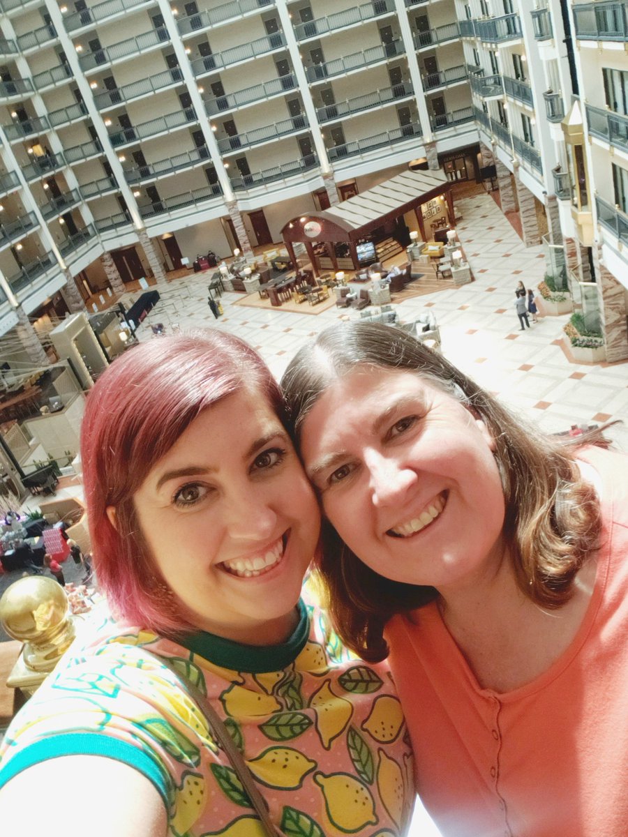 AmberReadsALot's tweet photo. Scholastic #readingsummit could not have picked a better hotel in Austin! We're suckers for a good roadtrip getaway! https://t.co/33vk6wkTKq