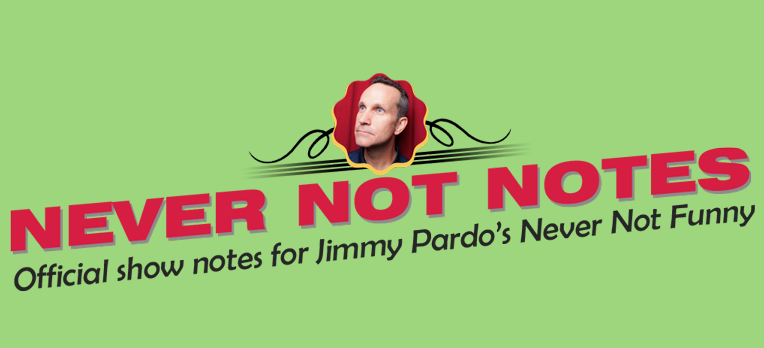 But wait, there's more @NeverNotFunny show notes! @Federman (why no blue checkmark, Fed?) @dustyslay @heymikehenry @Yakov_Smirnoff @rebeccaloebe @jaymohr37 @stevebyrnelive @AndreaComedy @Vangsness @ChrisRRegan and @RheaButcher. Almost caught up! nevernotnotes.com