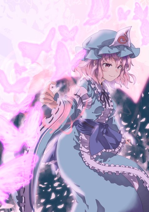 西行寺幽のtwitterイラスト検索結果 古い順