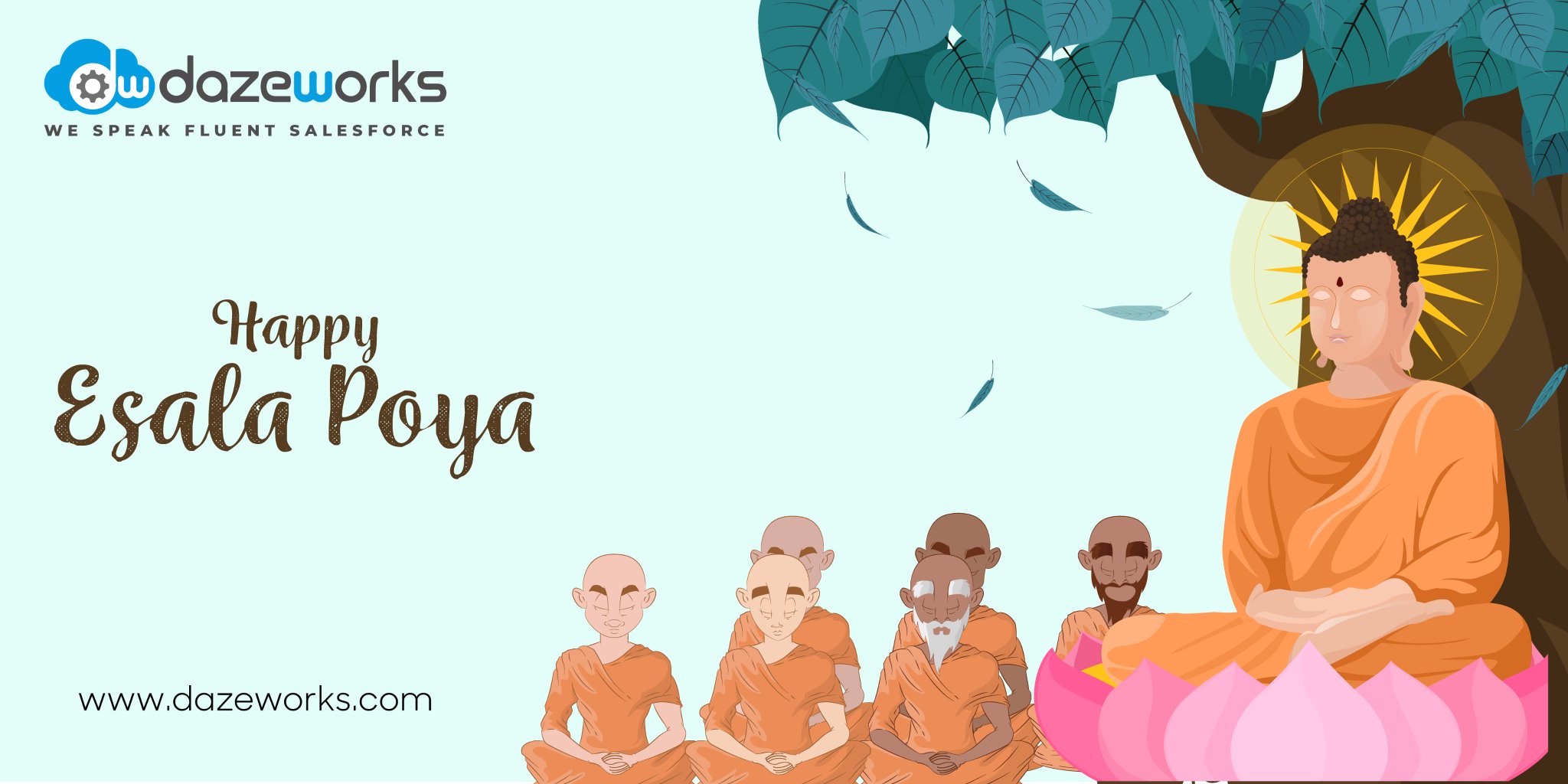 Dazeworks on Twitter "Wish you a blessed Esala Poya day! Esala Poya is