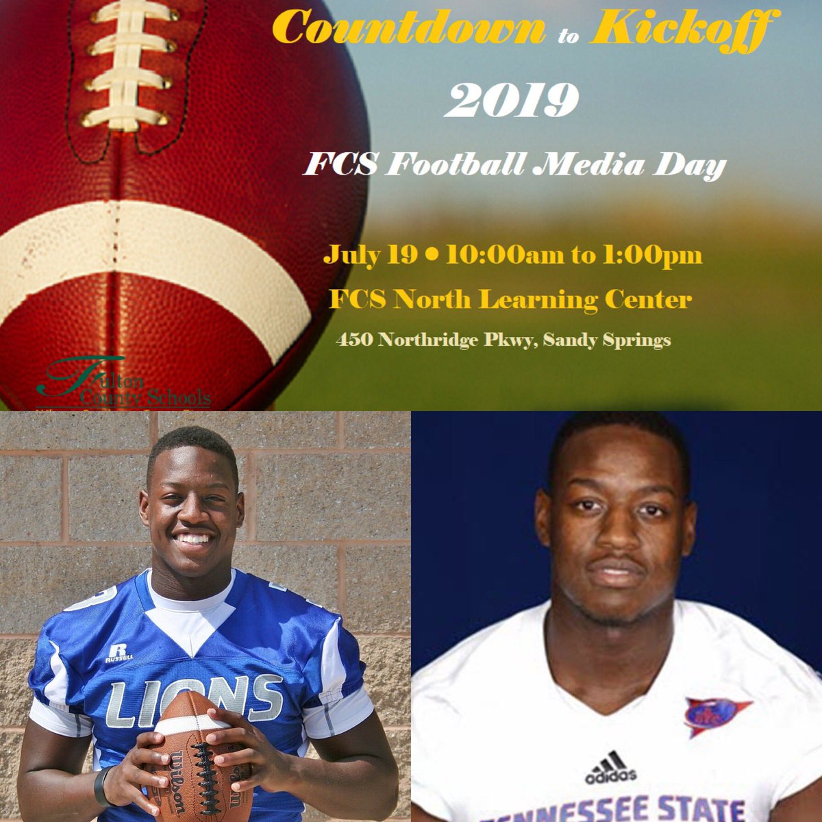 athletics_FCS's tweet image. We are excited to have former @westlakelions Christion Abercrombie speak at #FCSMediaDay2019 this Friday. @tsu_football linebacker @SafeMode6_ has an incredible story of faith, determination and perseverance after a life threatening injury. You don’t want to miss this!