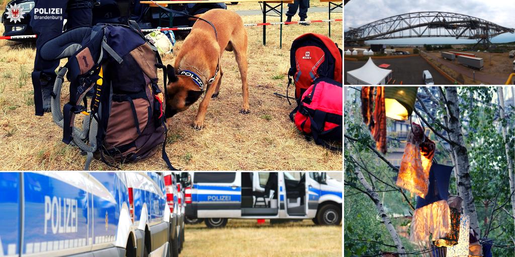 PolizeiBB's tweet photo. Am Wochenende fand in #Lichterfeld (EE) das #FeelFestival statt. Da wir in den vergangenen Jahren vereinzelt Autofahrer unter Einfluss von #Betäubungsmitteln feststellen mussten, kontrollierten wir zur Erhöhung der Sicherheit mit @bpol_b & #Zoll Fahrzeuge rund um das #Festival. https://t.co/eSZCTXiu6n