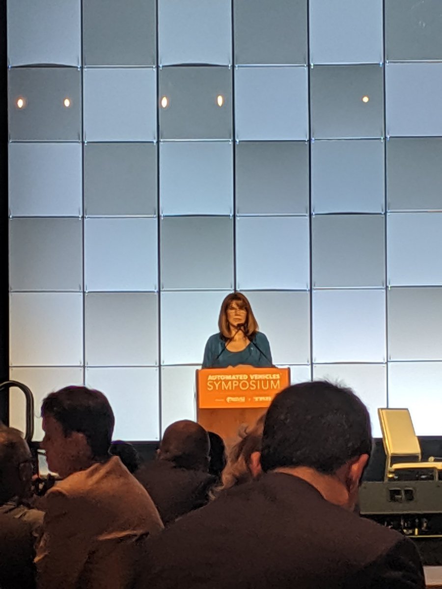 insurefuturenow's tweet photo. @ToyotaResearch's Jane Lappin notes that today is the 50th anniversary of the Apollo 11 launch, and that the AV industry is also striving for something extraordinary #AVS19 https://t.co/szBywGq24U