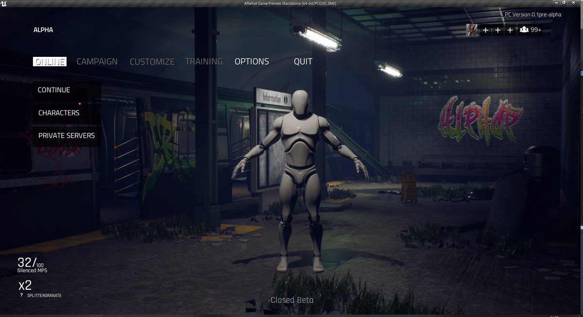 Variiuz's tweet photo. Interesting how the Menu evolved from the concepts to the current Design 🤔 @AfterfallGame https://t.co/aEnPg65yi8