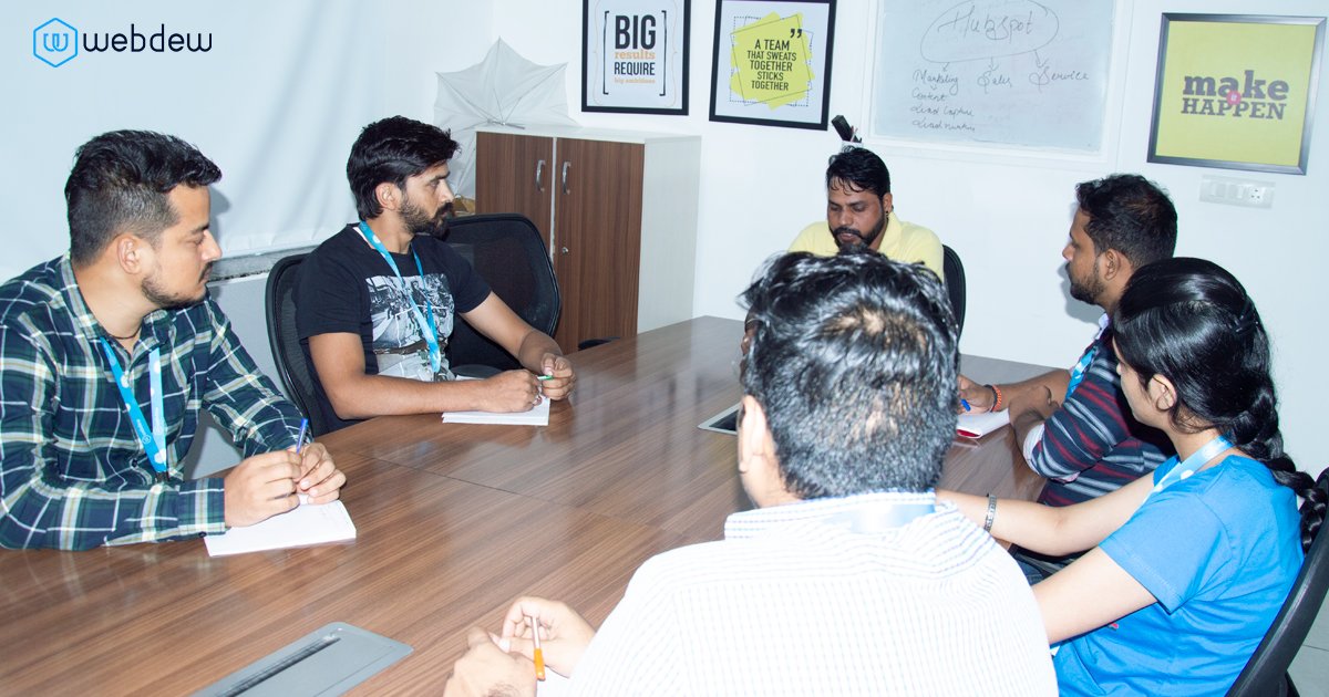 webdew_com's tweet image. Angular Js was the topic of discussion in #tuesdaytraining for the Web development team.

Here are some glimpses.
#webdew
#frondenddevelopment #backenddevelopment #trainingsession