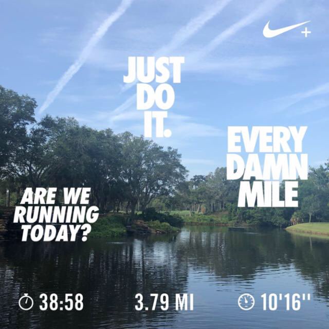 gtbahamas's tweet photo. Morning 🏃‍♂️🏃🏼‍♀️ Ran 3.79 miles with Nike⁠ Run Club #pontevedra #sawgrass #runningpath #conferencemode #nikegirl #nikeplus #justdoit https://t.co/CplhK3vzgC