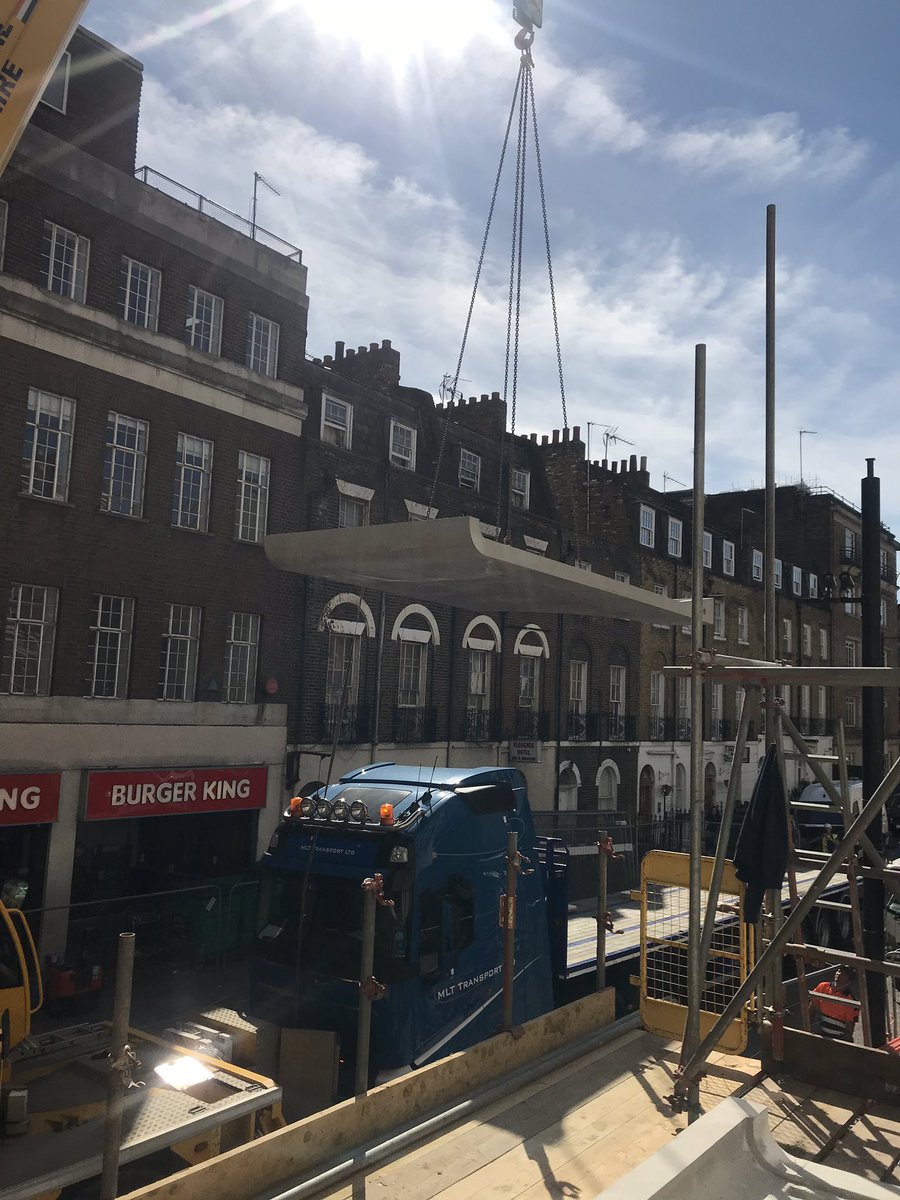 BInstallations's tweet photo. Concrete Canopy installed at the new Standard Hotel at Kings Cross. B&amp;R supplied the steel components for the concrete canopy manufacturer and then completed the final installation for QOB Interiors. #canopy #concrete #installation https://t.co/P7R1xeiuXm