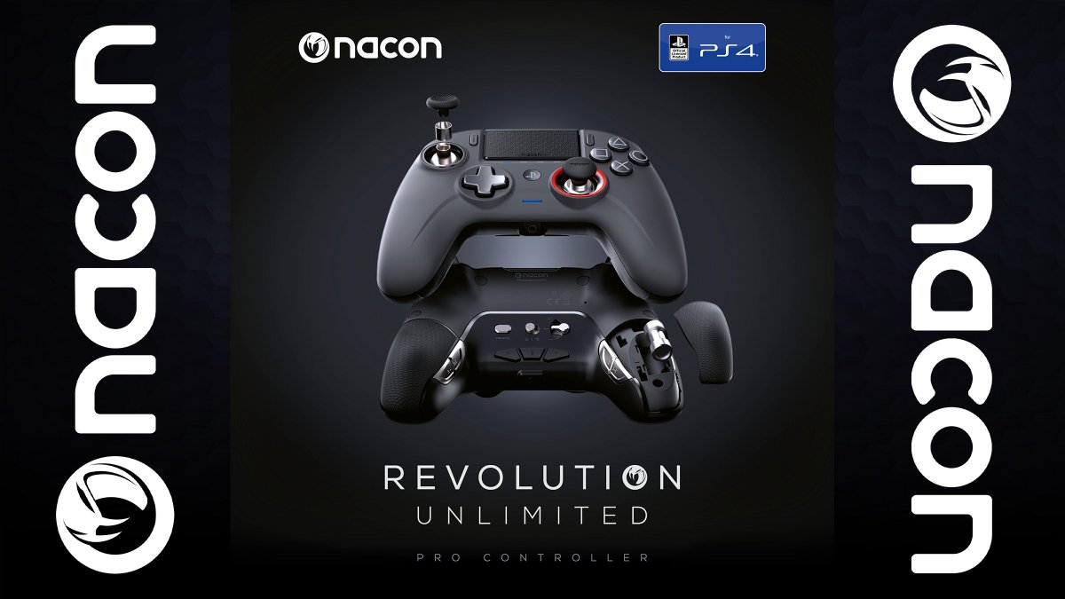 NaconFR's tweet photo. Paramètre simplement ta #RevolutionUnlimited : Branche le dongle sur ta PS4, relie la manette à ton PC avec le câble et lance l’application. En passant du filaire ou sans-fil, tu pourras tester en direct sur ta PS4 tes réglages enregistrés sur PC ! 👌 #MardiConseil #YourOwnStyle https://t.co/zCELVLmolR