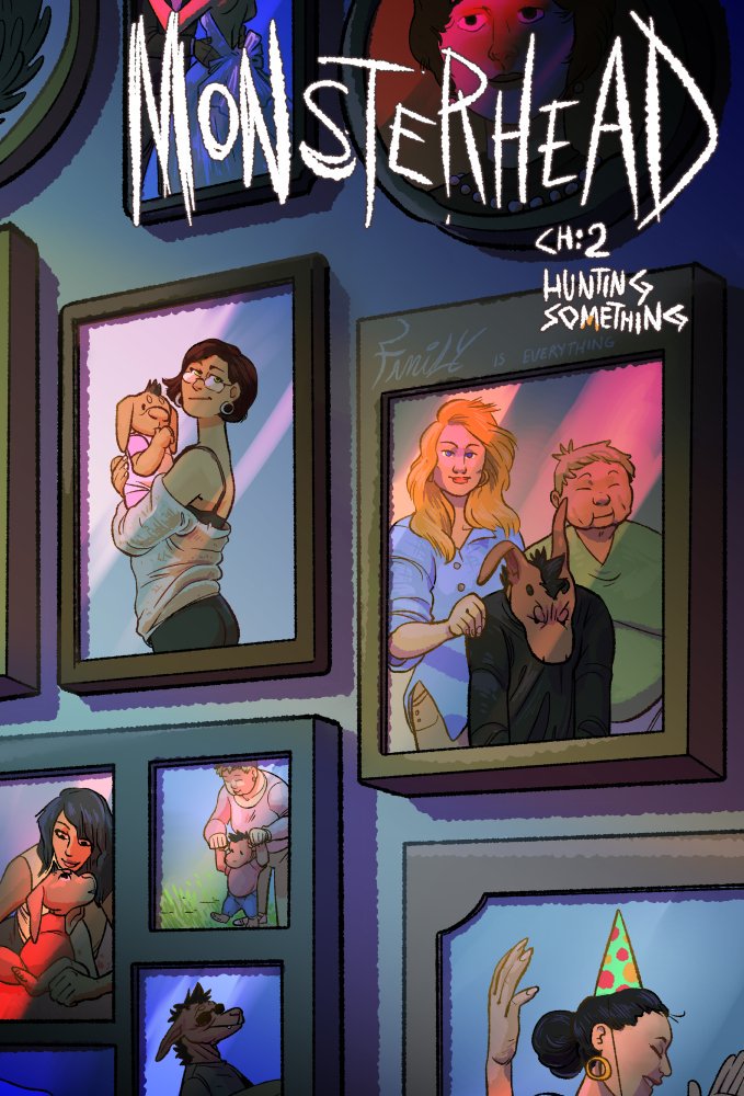 Adabear_Art's tweet photo. Monsterhead || Ch02 P00. Hunting Something.
It's backstory o'clock bitches
#monsterhead #webcomics https://t.co/JJkcwO7gSD