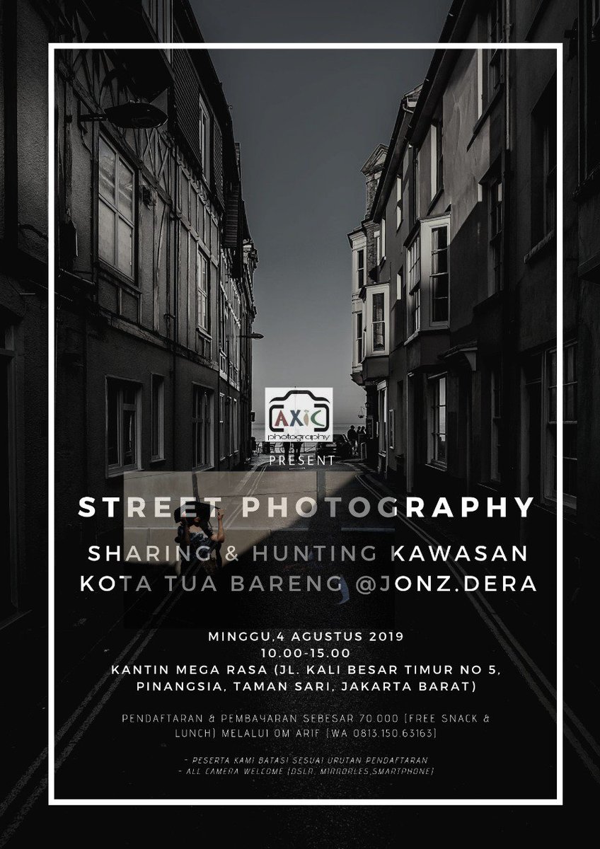 rahmana1204's tweet image. nih buat temen2 yg suka atau baru mau belajar Photography ikutan yuk,  tempat terbatas loh @AXICinfo