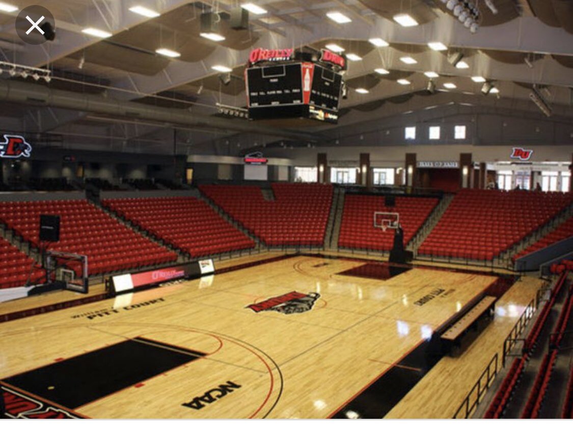 TweetsbyCoachP's tweet photo. The next D2 Facility Spotlight takes us to Springfield Missouri &amp; Drury University. 

The O’Reilly Family Event Center is one of college basketballs best at any level! 

Check it out for yourself...Stop underestimating D2!! 

@CoachHesser  @MollyMiller33 
@Coach_Boga https://t.co/o0qJquMHMz