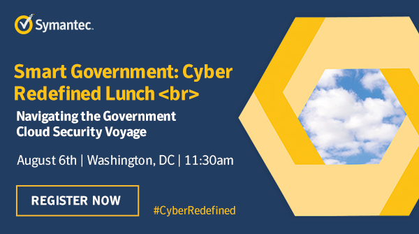 SymantecGov's tweet photo. How can agencies bridge the gap between the perception of greater operational ease and security and the complex reality of securing the cloud? Join @symantec and #gov experts on Aug. 6 as we discuss cloud adoption, cloud security and more: https://t.co/M6ZhesJAt9 #CyberRedefined https://t.co/rec3pYtox9
