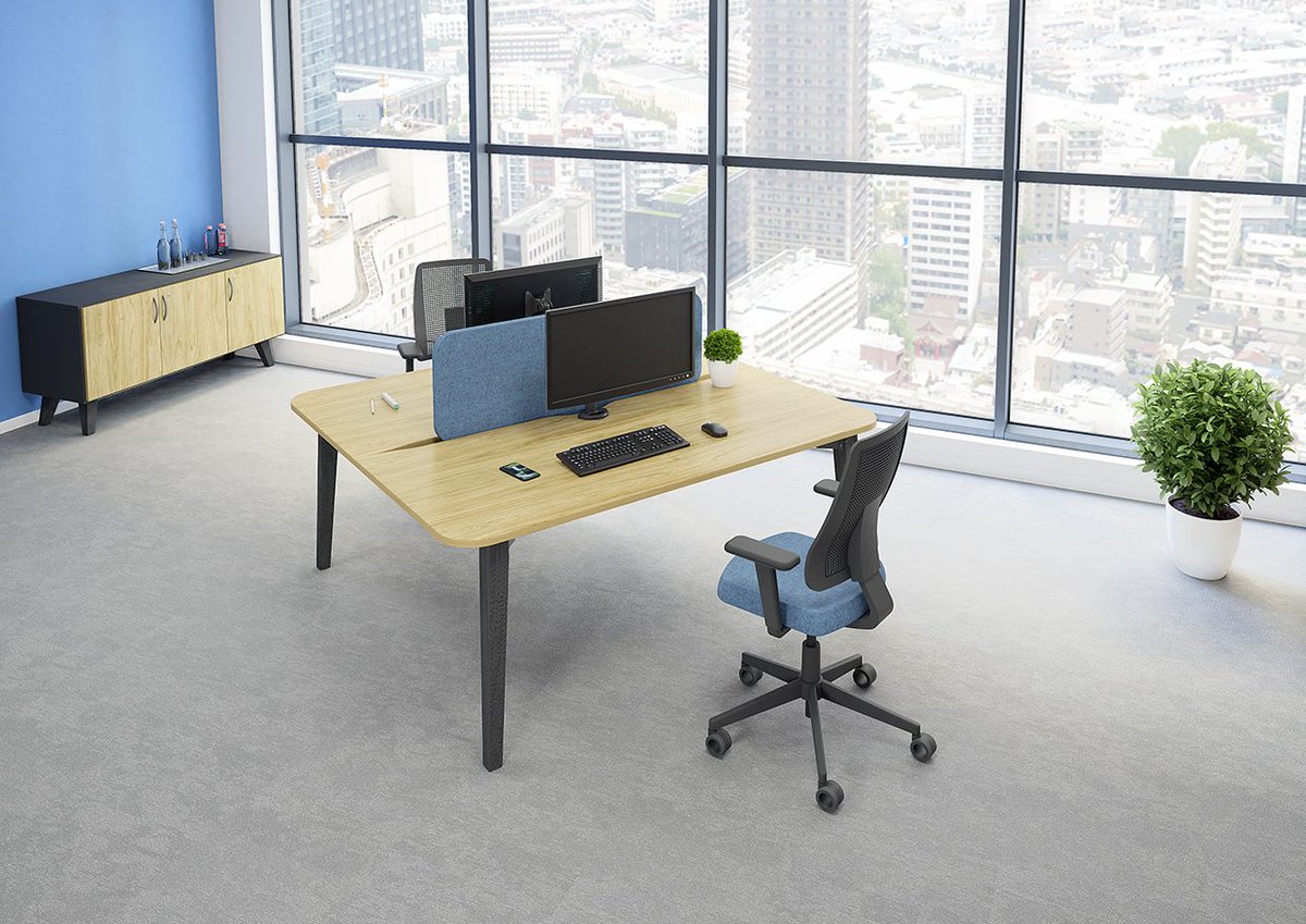 Introducing the latest addition to our #RELAY family
 
Now with stylish, natural oak legs along side our #popular steel-wire management tray, whilst offering a wide range of finishes and bench options!

Visit tangentfurniture.co.uk for more information or call 0800 389 3112