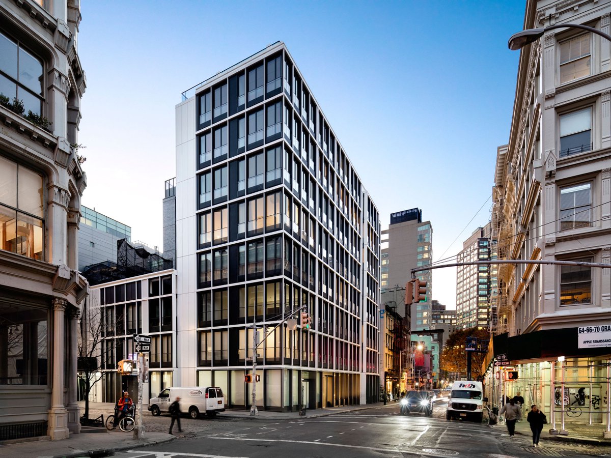 StructureTone's tweet photo. Enjoy a beautiful view of #NYC through the windows of 9-story high #27WoosterStreet #luxury #penthouse located in the heart of SoHo! #STOamazingspaces #constructionnyc #luxurycondos #summerviews https://t.co/jO8PrlKSUW https://t.co/S22UZBOUYC