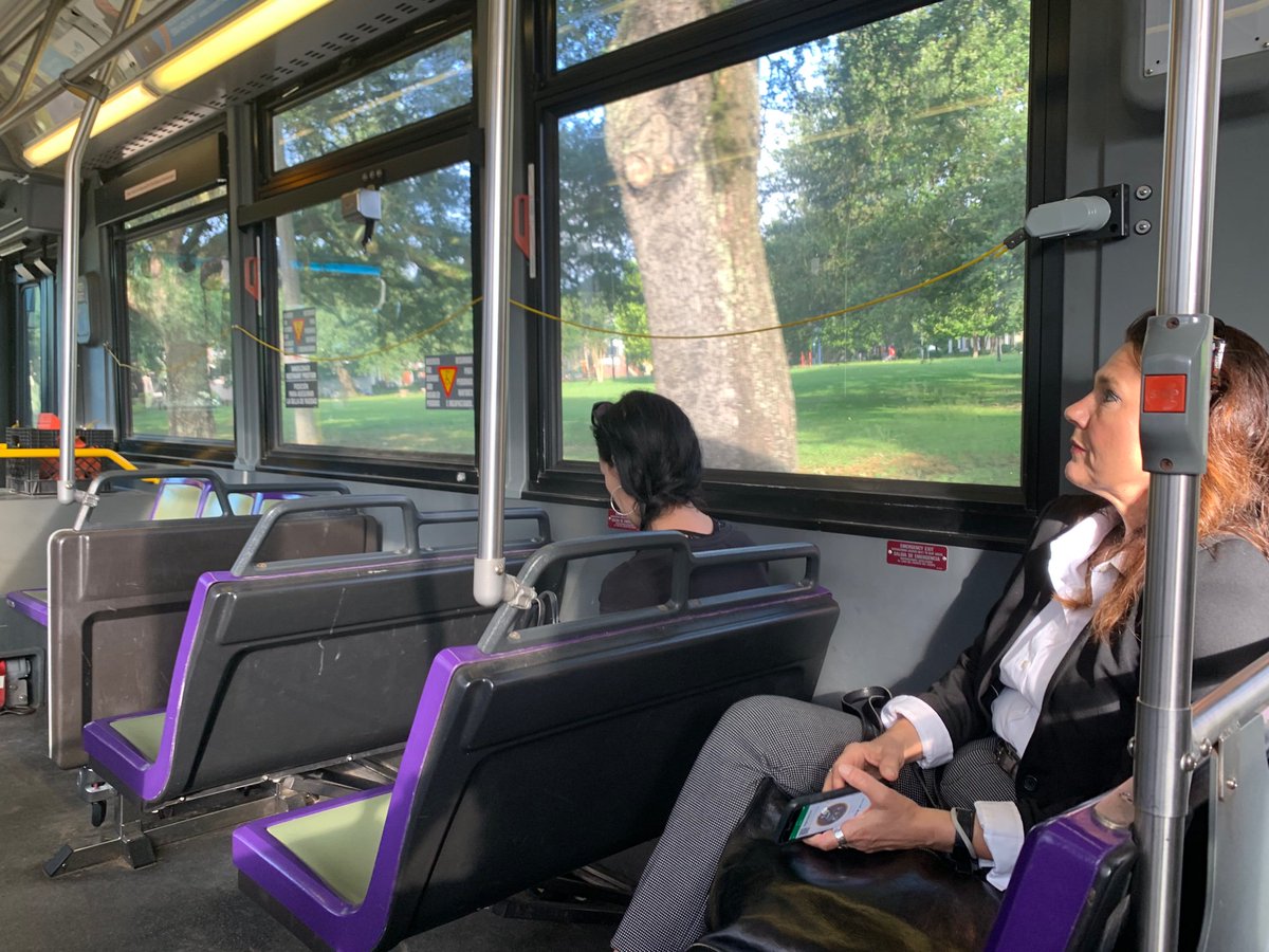 kristingpalmer's tweet photo. It’s #TransitTuesday and I’m riding the @NewOrleansRTA from S. Claiborne and Carrollton to City Hall. I’ll share today’s riding experience shortly. Share yours with me using #TransitTuesday. https://t.co/fwvLjBtc3I