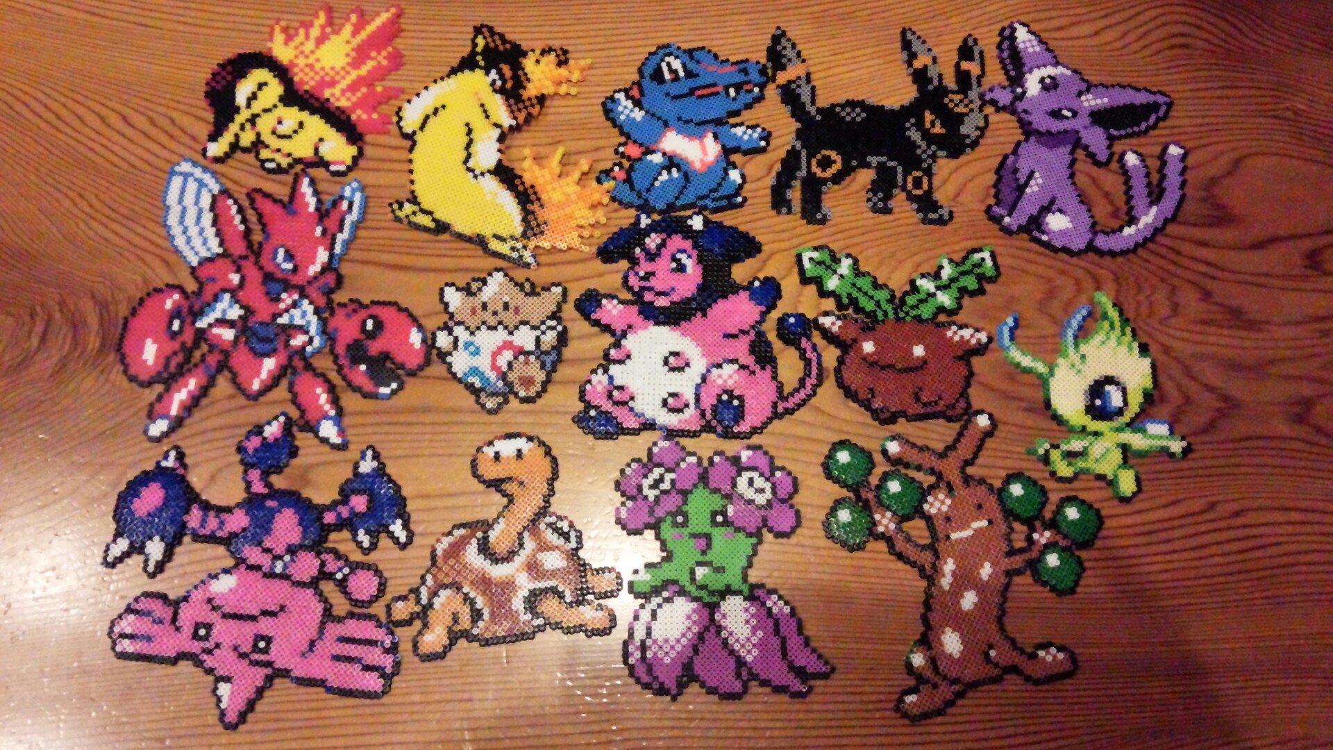 ポケモンアイロンビーズ けい V Twitter ハネッコとパウワウ作ってみました V 金銀クリスタルバージョンの作品も増えてきた 現在53 251 アイロンビーズ ポケモン レトロゲーム Pokemon T Co Is1xxsutab Twitter
