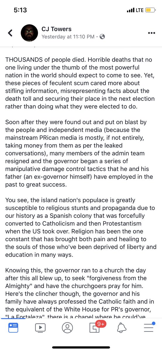 imbtrix's tweet photo. For those who speak english and live outside of Puerto Rico, this is what it’s happening. We’re sick of our government and we think it’s time to resign. It has been a lot of years of abuse and impotence, but we’re fighting to make our island better. 🇵🇷 #RickyRenuncia https://t.co/LyfWtG9k5L