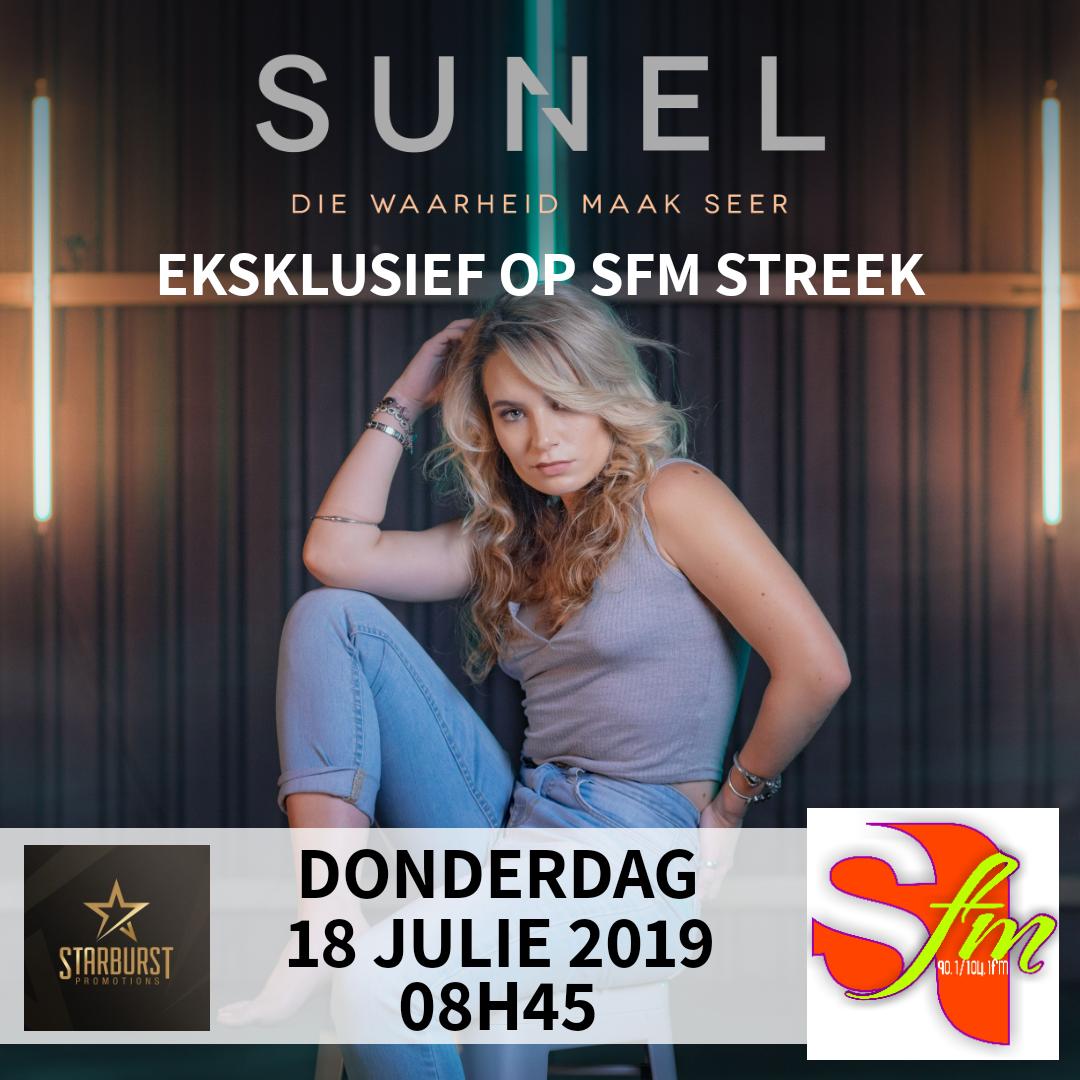 Donderdag, 8H45, moet jy ingeskakel wees op <a href="/Sfmstreek/">SFM Streek Radio</a> <a href="/SFMBrekfis/">Quan E</a> vir 'n eksklusiewe 1ste speel van <a href="/miss_sunel/">Sunel</a> se nuwe #DieWaarheidMaakSeer enkelsnit!
@Afrikaansm <a href="/SACelebTweets/">𝘚𝘈 𝘊𝘦𝘭𝘦𝘣𝘳𝘪𝘵𝘺 & 𝘓𝘪𝘧𝘦𝘴𝘵𝘺𝘭𝘦</a> <a href="/sa_artists/">SA-ARTISTS</a> <a href="/AlishiavanDev/">Alishia</a>