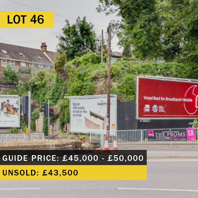 StrettonsAuc's tweet image. Lot 46: Freehold vacant on Chatham Hill and Mount pleasant in #Chatham, Kent, ME5.

Unsold at £43,500.

For more information click here: strettons.auction/ChathamHill

#Auction #AdvertisingBoard #Advertising #Kent