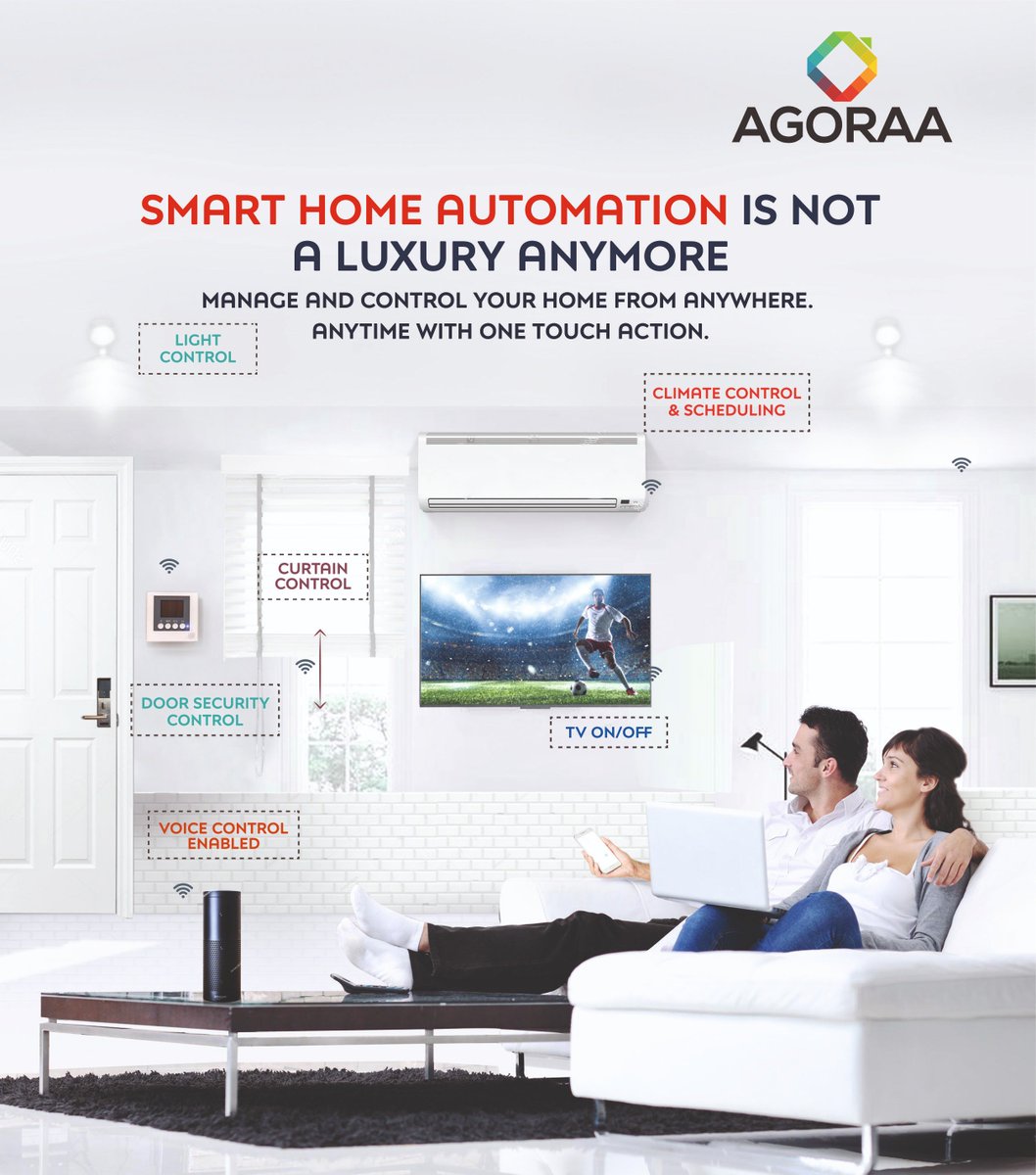 AgoraaSmart's tweet image. &quot;Manage and control Your Home Anywhere anytime with Onetouch action&quot;
#Agoraahomeautomation

For More info visit us: agoraa.in
Or call us @ 9899888801
#homeautomation #smartlightcontrol #accontrol #curtaincontrol #temperaturecontrol #voiceenabled #homesecurity