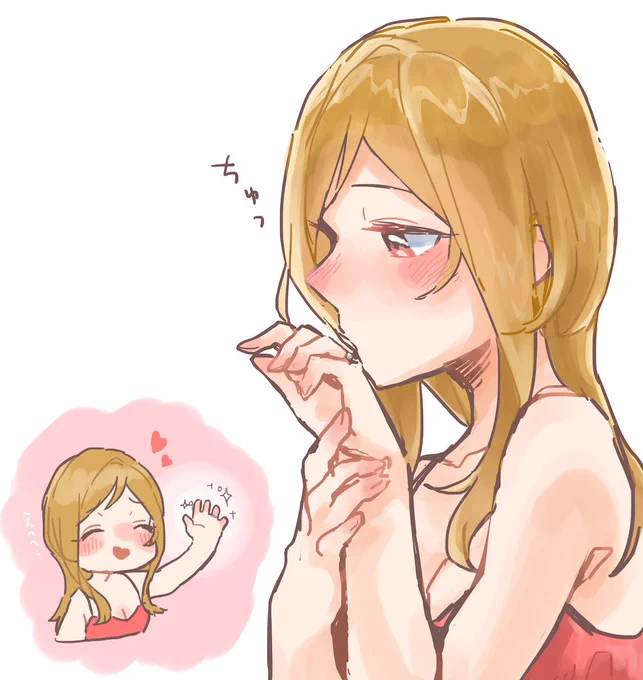 莉緒には結婚したら指輪にキスとかしてデレデレしててほしい 
