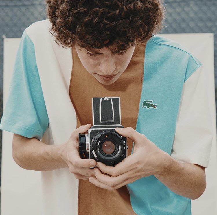 A Creative Exploration of Tennis in the 80s
<a href="/tylerthecreator/">T</a> was behind the lens as he directed the photoshoot for the upcoming Lacoste x Golf le Fleur collaboration. This collection hits shelves July 17th. #GolfLeCoste