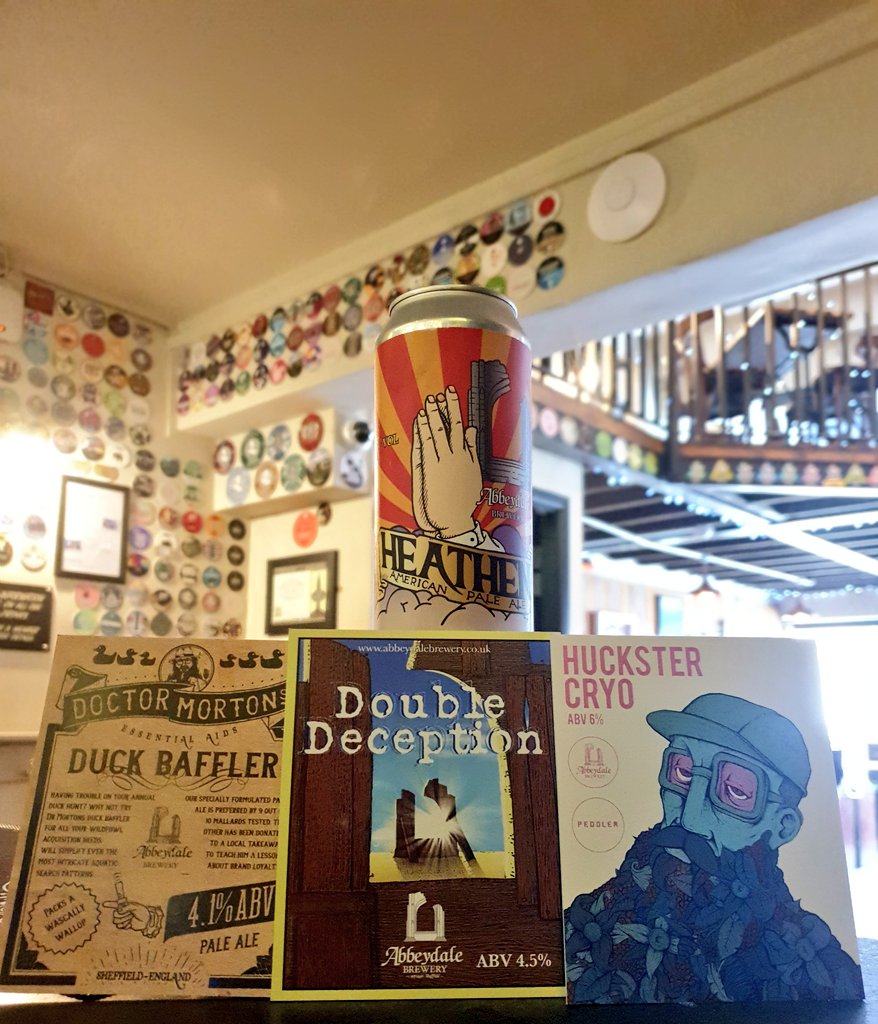 Fresh drop of <a href="/AbbeydaleBeers/">Abbeydale Brewery</a>  including Gluten Free cans of Heathen #TuesdayMotivation #abbeydalebrewery #glutenfreebeer  #beer #headingley
