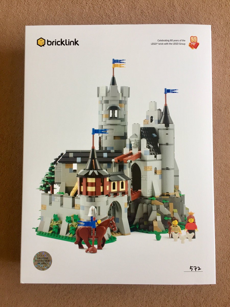 steelermad's tweet image. Arrived today curtesy of @BrickLink and their awesome #AFOLDesignerSets programme with assistance from @LEGO_Group. Looking forward to building and can’t wait for my other orders to arrive! #LowensteinCastle