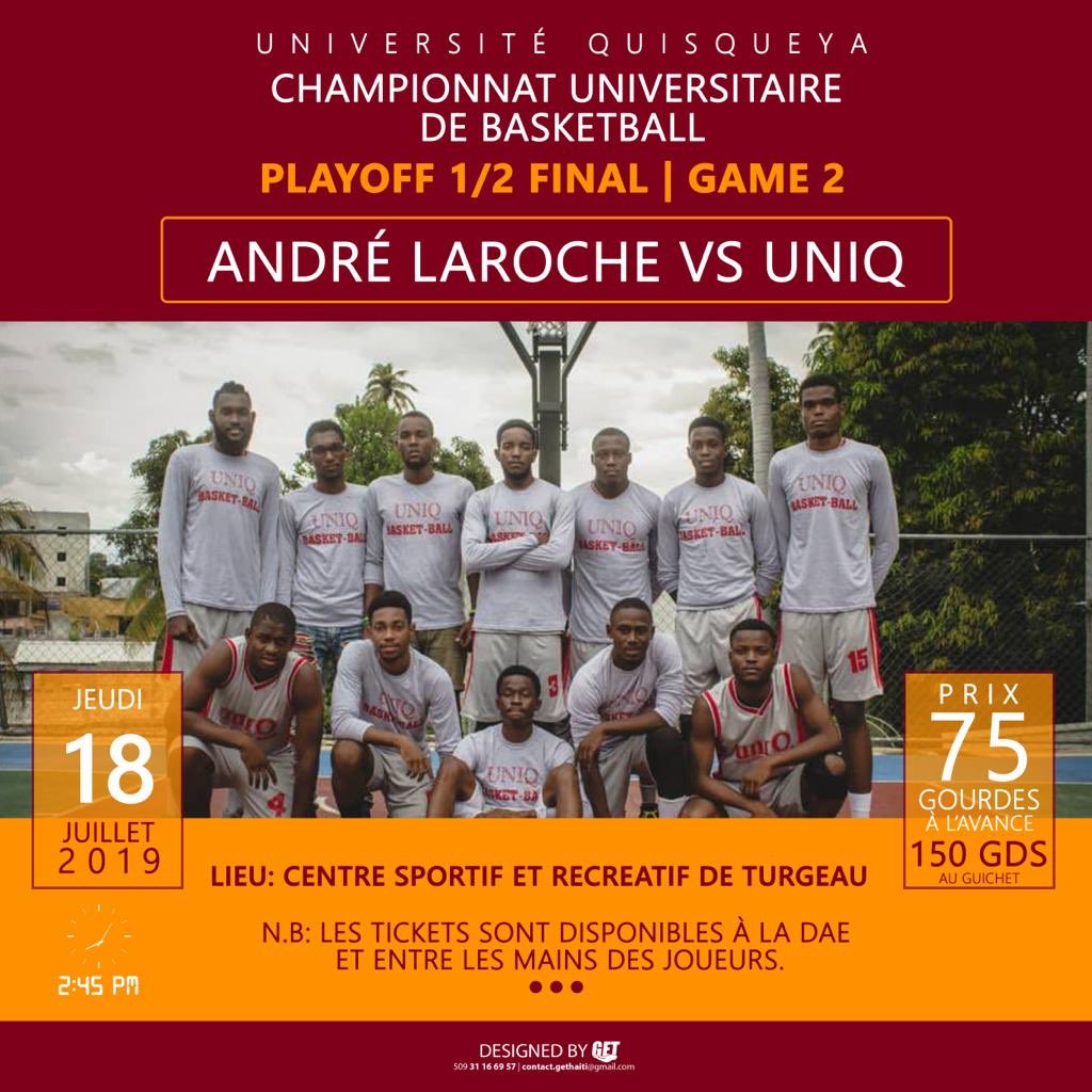 liefit__'s tweet photo. Game 2
Win or Go home
18/07/19
📍: Centre Sportif de Turgeau
#TeamUniQ https://t.co/3r5VDJWTVb