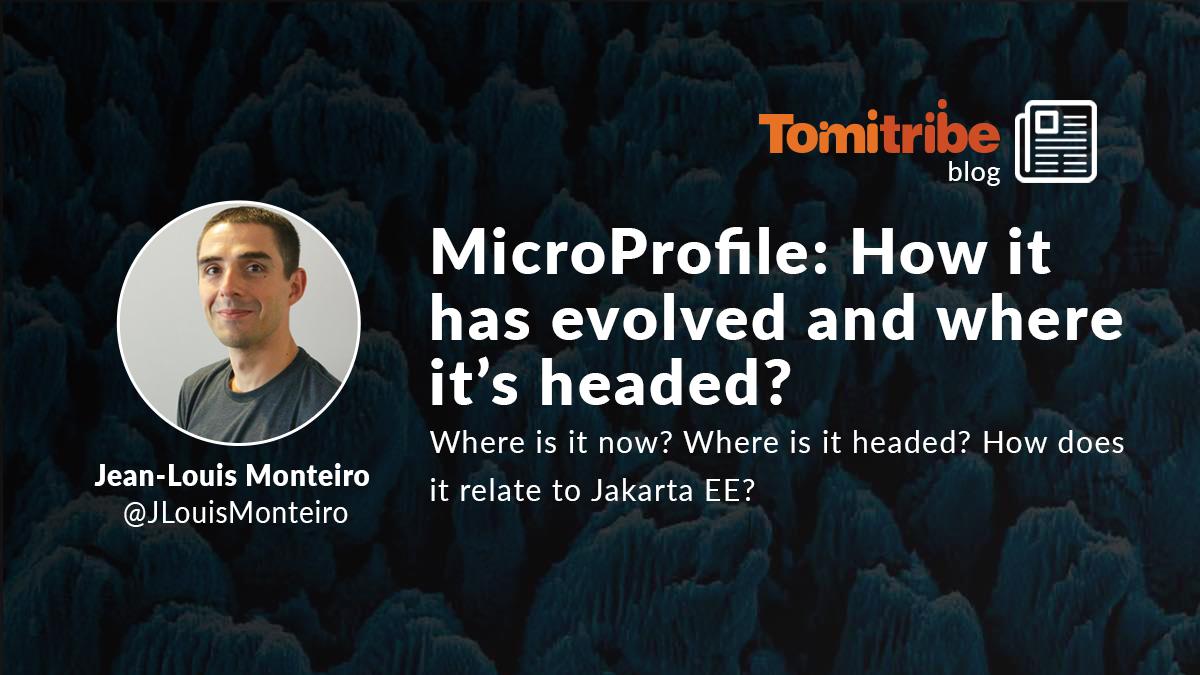 tomitribe's tweet photo. #MicroProfileBlog by #Triber @JLouisMonteiro: Do you want to know what's new with @MicroProfileIO? Find out what is new, what is coming and how #MicroProfile relates to @JakartaEE! https://t.co/7etXo5YCOf
#OpenSource #Java_ee #JakartaEE #Java https://t.co/EcQG43EUF8