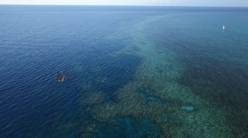 AB_Hersh's tweet photo. Another example of #AIForGood . #Drones are seeing beyond the human eye to analyze coral reef damage in the Great Barrier Reef. https://t.co/D3eeTOaW13 https://t.co/O8Wr5yujWN