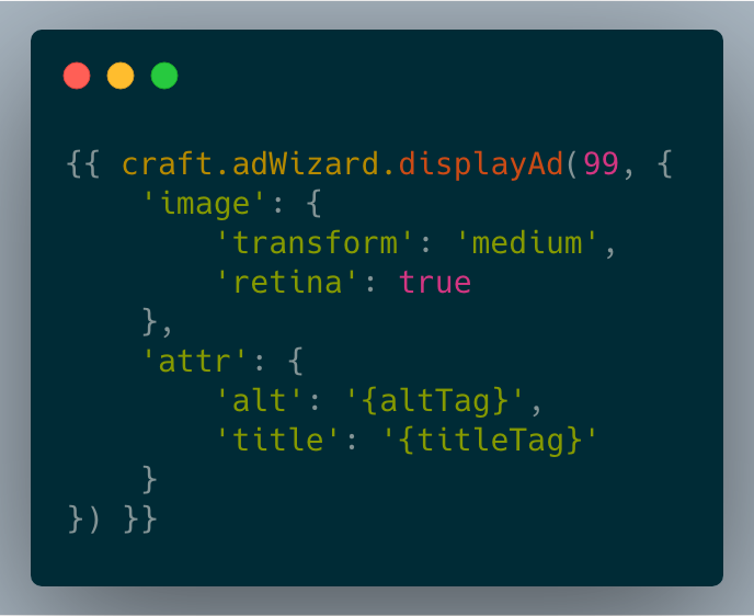 2xSecretAgency's tweet photo. Biggest update to Ad Wizard since it came to Craft 3, and one of the most significant updates it's ever had!

You can now use custom fields alongside your Ads, which in turn be used to override attributes in the ad's <img> tag.

#craftcms #craft3

https://t.co/24Fo6s2AjO https://t.co/7MM3rmBsJU
