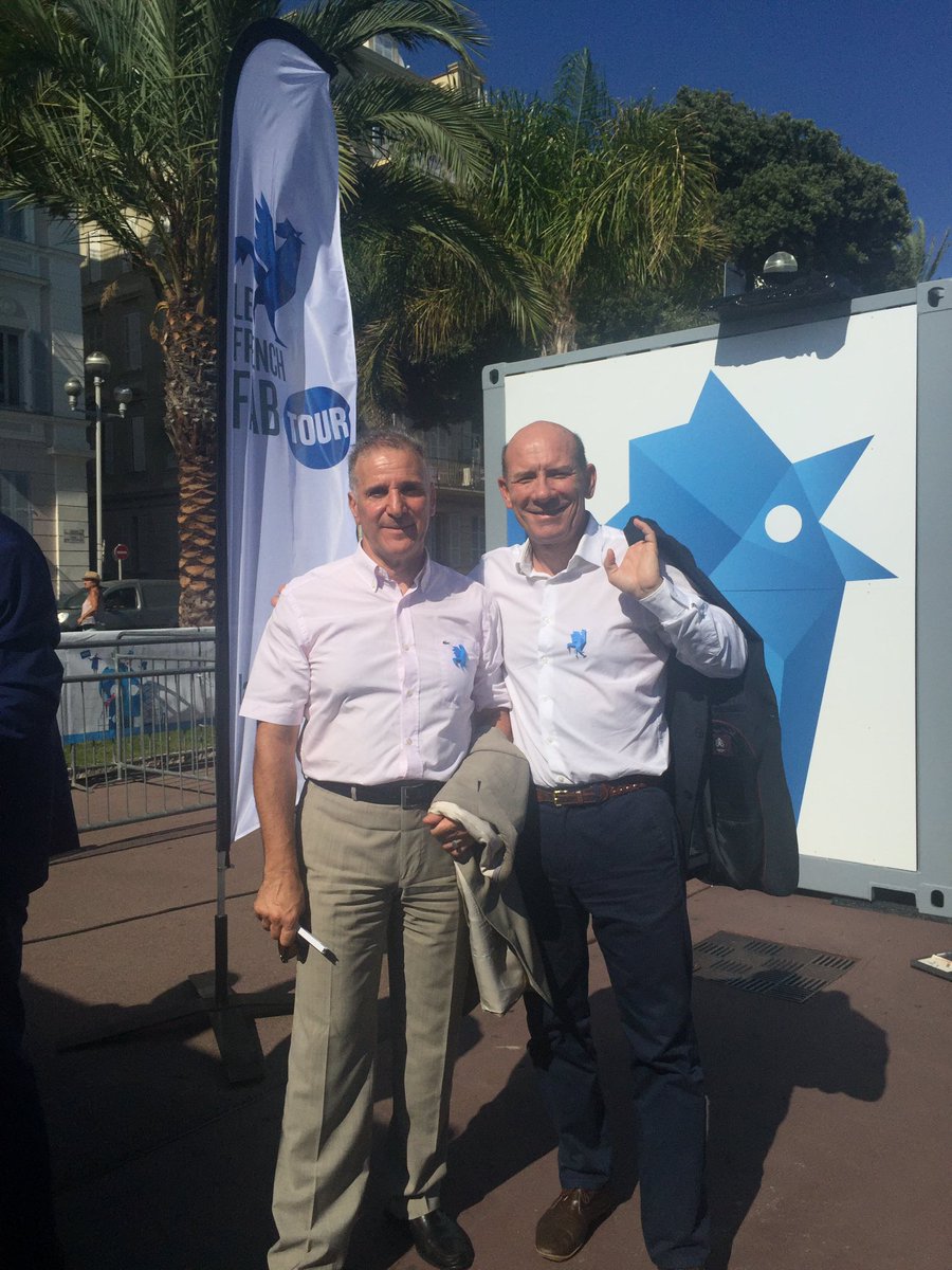 ATI_CotedAzur's tweet photo. #FrenchFabTour
Michel MANAGO Président #APPIM et Daniel SFECCI Vice-President @CCIcotedazur &amp; President @UIMM06 fiers de représenter l'#Industrie du territoire au #FrenchFabTour à @VilledeNice 

@LaFrenchFab @FrenchfabSud @MaRegionSud @MetropoleNCA https://t.co/YnVZGrIld1