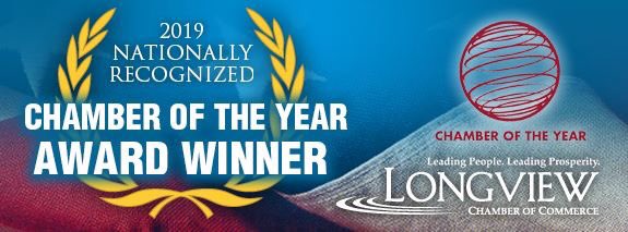 LongviewChamber's tweet image. We were so honored last night to receive the 2019 ACCE Chamber of the Year Award and to represent Longview, Texas! Special thanks to our awesome investor businesses for believing in us!