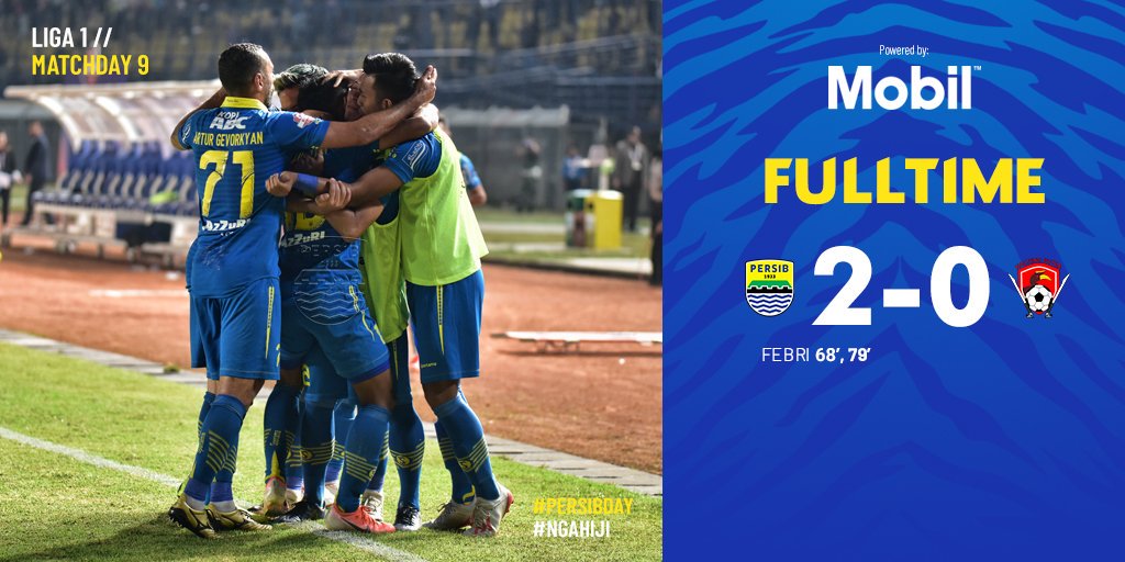 Kemenangan urang sarerea, wilujeng! 

#PERSIBDay
#PERSIBLive