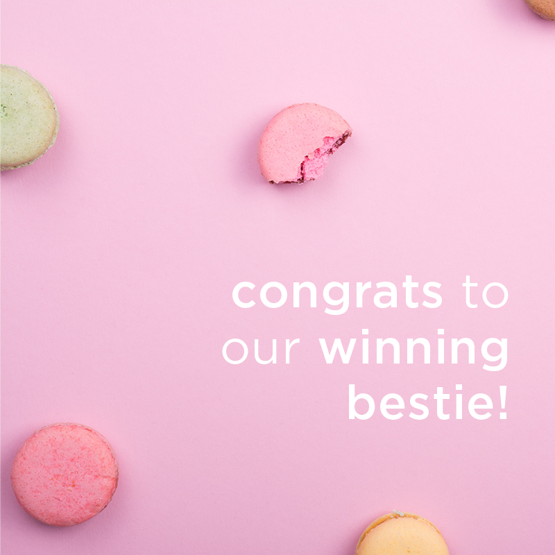 Congratulations to our winner, Eleni Florendia Kodopidis Citton!