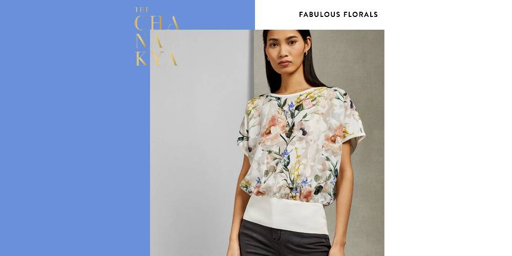 Look effortless with the Eltiee top by <a href="/ted_baker/">Ted Baker</a>. Drop by the store at #TheChanakya to explore the entire collection.