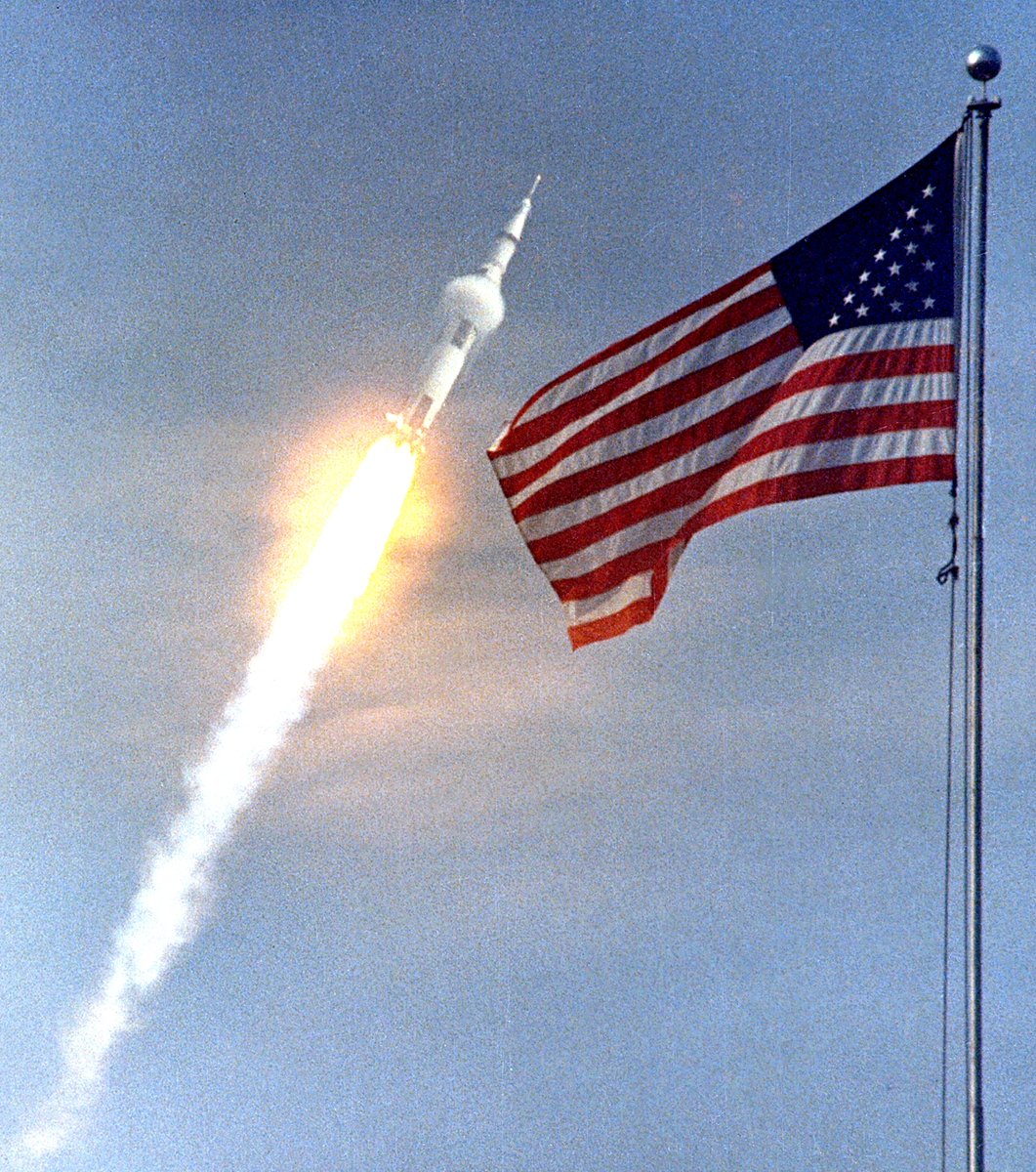 And we're off! #Apollo50th