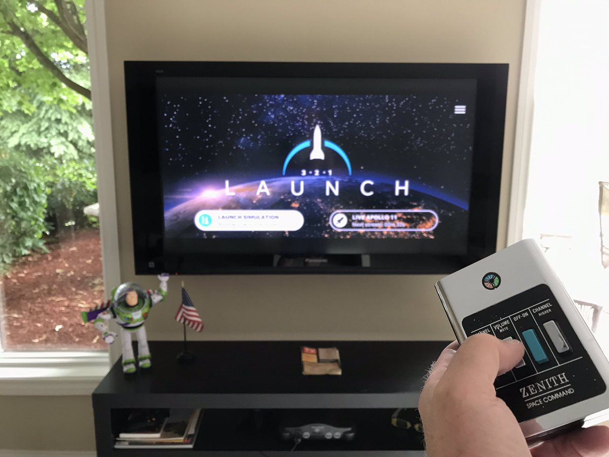 BobDorigoJones's tweet image. Streaming a rebroadcast of the launch of #Apollo11 to Apple TV using an iPhone that has more computing power than all of the computers NASA used to put humans on the moon in 1969. #Apple @USAToday @Smithsonian #ZenithSpaceCommand