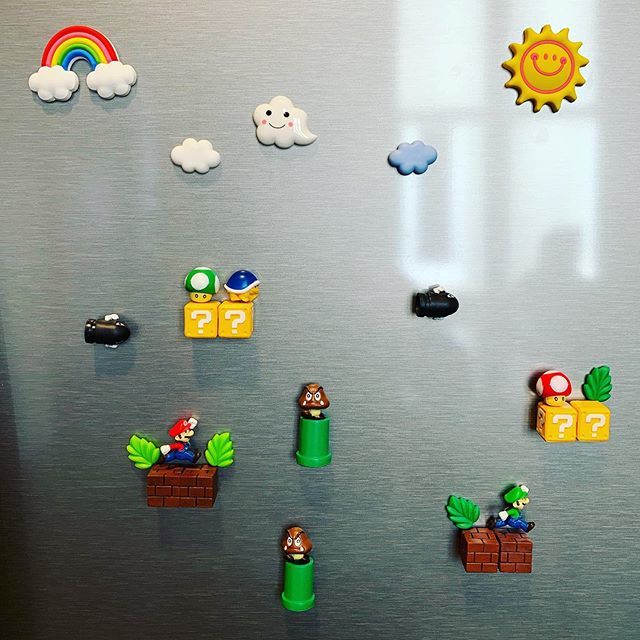 LeLoftCo's tweet photo. Enfin un #frigo bien décoré 😛😎⚡️ #supermario #nintendo #annees80 https://t.co/ZeTLeJvrz0 https://t.co/p7tqHWJFvq