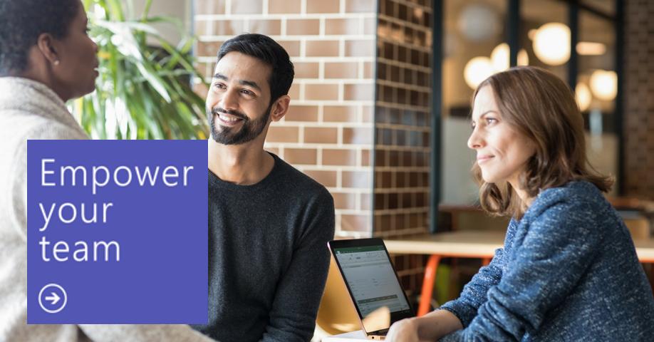 Does your team need help with collaboration and productivity?

Whether working remotely or in an office, Microsoft Teams, the hub for teamwork in Office 365, brings file sharing, chat, and integrated apps all together in one place.