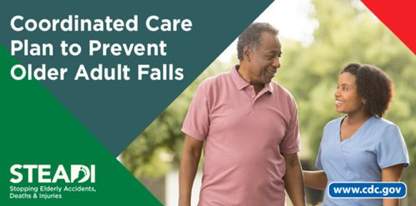 CDCInjury's tweet photo. Providers: Use our #STEADI Coordinated Care Plan to help you screen, assess, & intervene to reduce your older patients’ risk of falling. Learn more: https://t.co/TQqQ6FeyY1 #ConnectCreateContribute https://t.co/TGZkqhKvmp