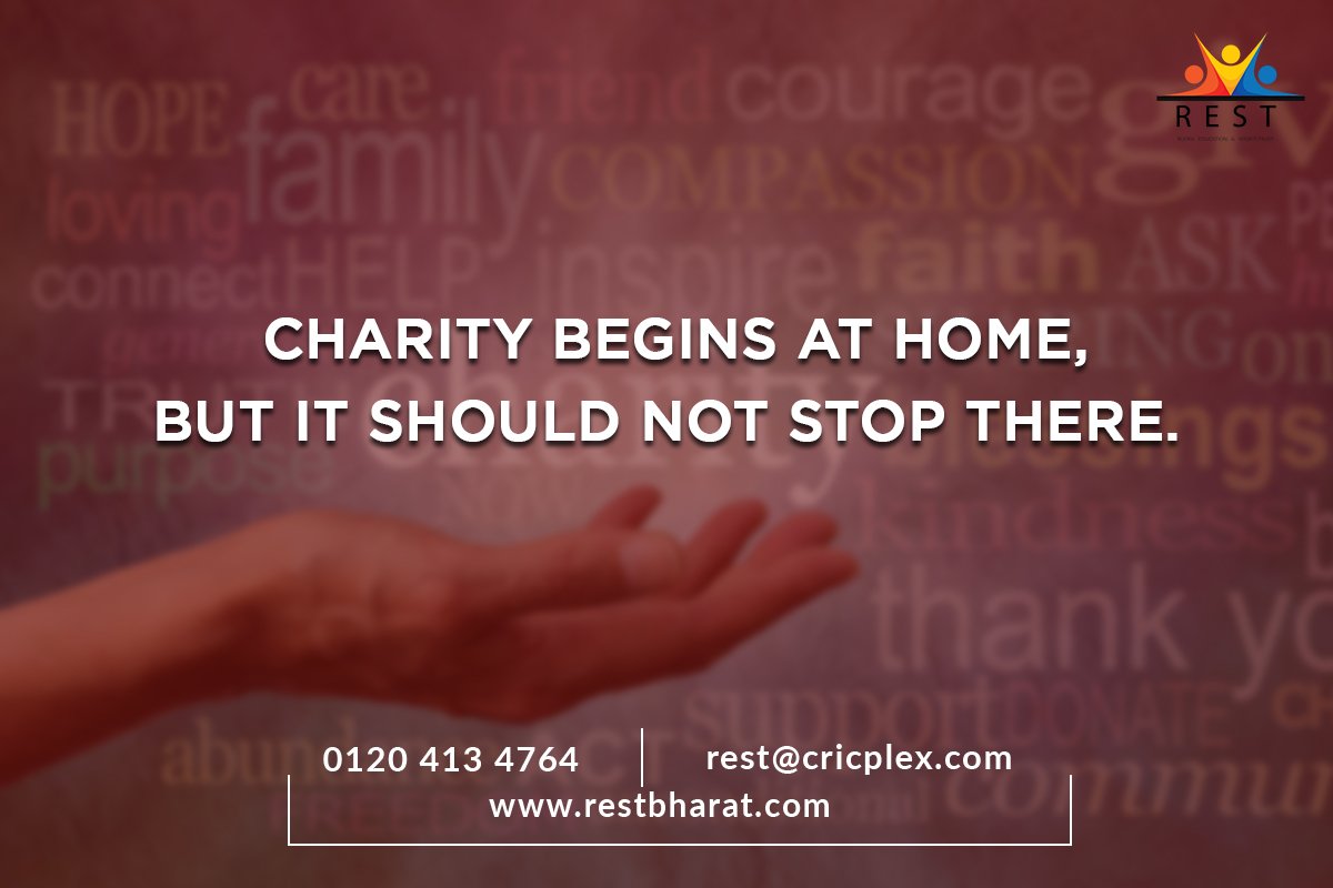 A charitable heart is the one that is helpful and kind for everyone. Helping the needy is also an amazing gesture. At REST, we believe in lending out our resources to the unprivileged section of the society.
For More Visit us at👉 http://restbharat.com
#REST #Education