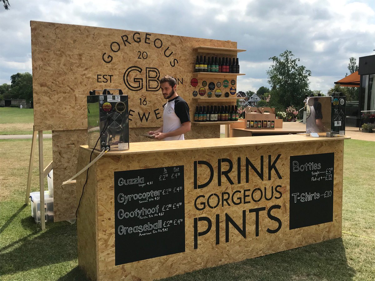Did you see our popup from @gorgeousbrewery at The Lensbury last weekend? Well if you missed them, they're back with us every weekend in July. 
Come over and enjoy a 'Pop Up Pint' from this brilliant artisan brewer.
Loving our Summer #LensburyMoments
@LBRUT #londonislovingit
