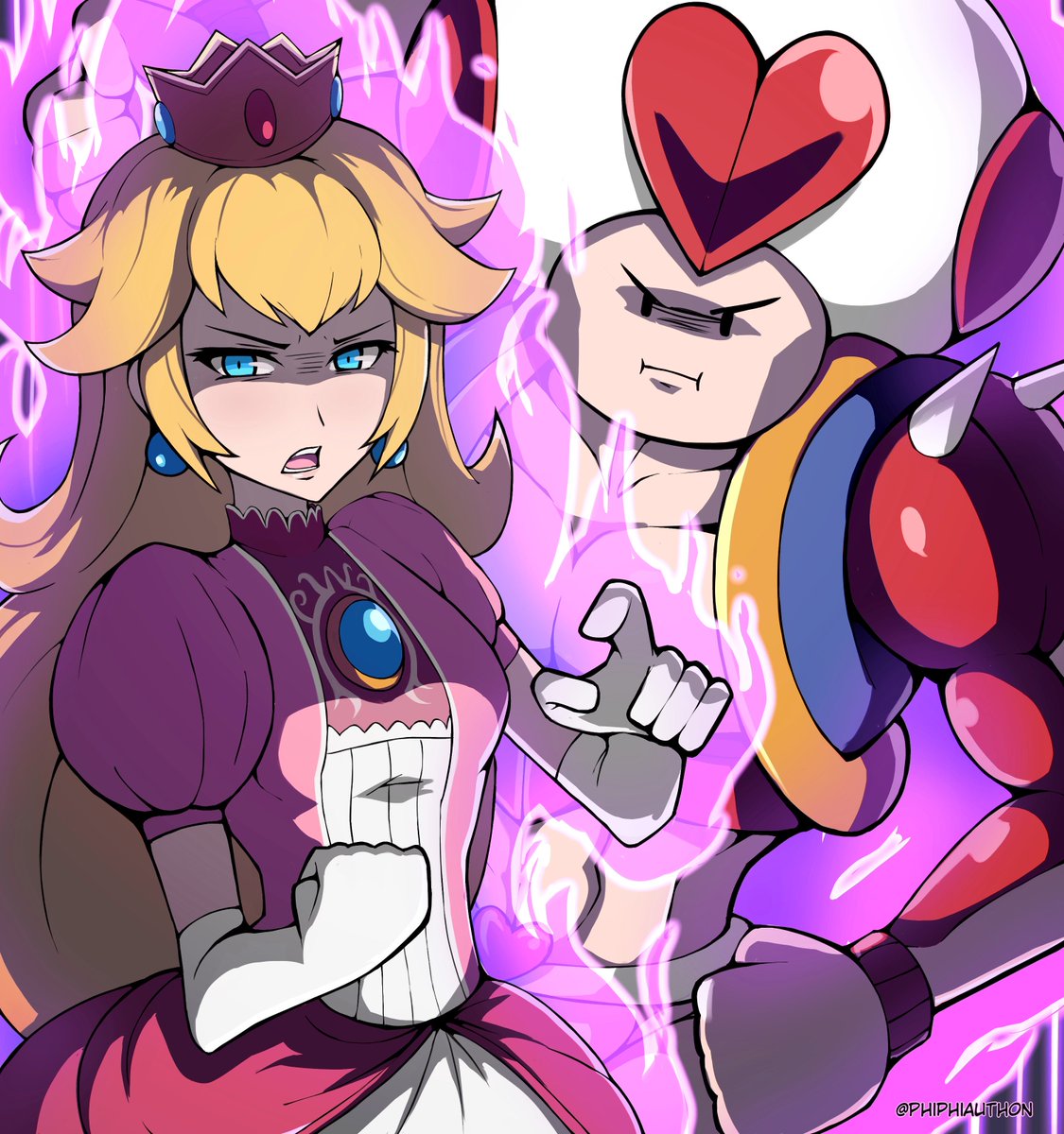 phiphoton's tweet photo. JJBA x Mario Princesses https://t.co/rjLskra3Me