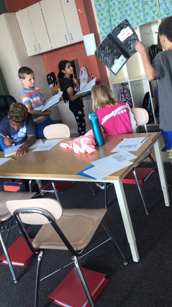 Williams4thBCE's tweet photo. Math gallery walks are taking off in 2305 #iteachmath #understandinggraphs #gallerywalks https://t.co/qmSOcFC7sG
