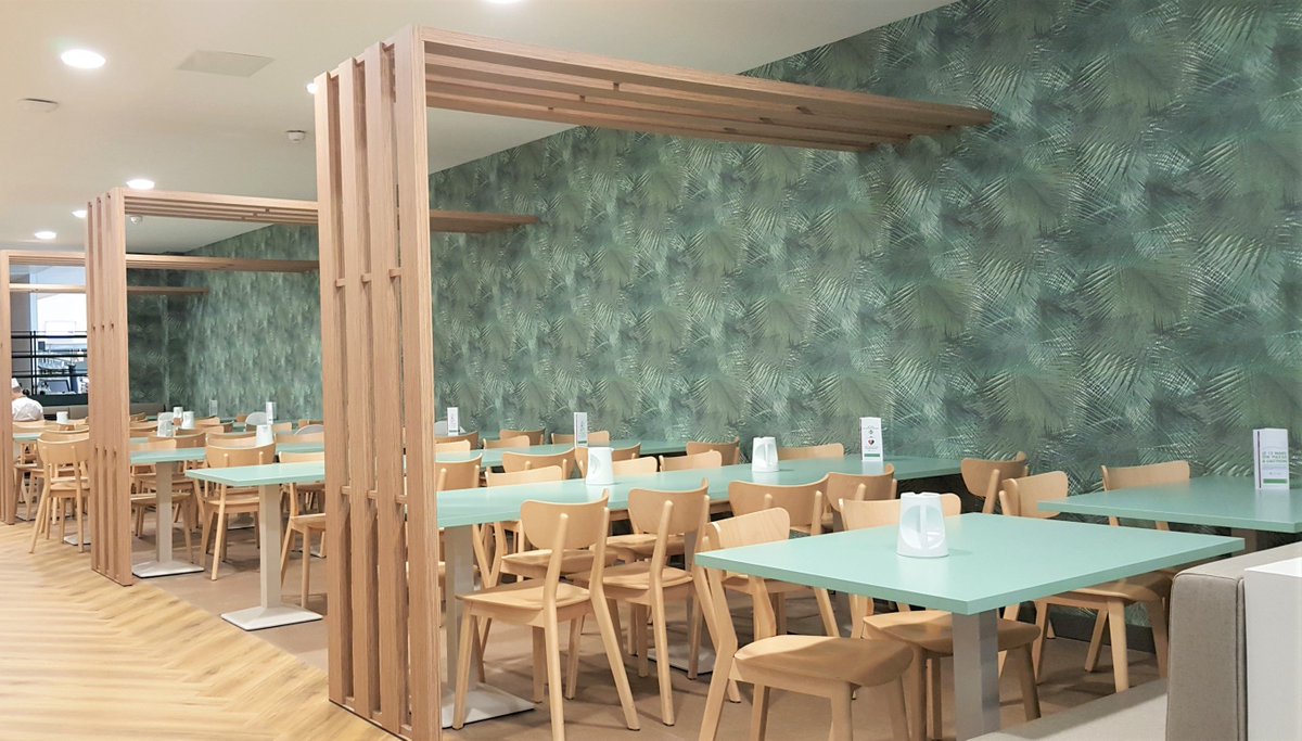 DRWorks_DRW's tweet photo. Restaurant self, cafétéria, boulangerie, sandwicherie et espaces de co-working ... pour le siège de @generalifrance à Saint Denis  #espacerestauration Compass #self #cafeteria #maitredoeuvre  https://t.co/xgzUJ3Ien9 https://t.co/h4KpTMMAi6